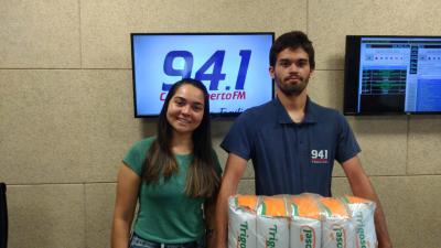 RÃ¡dio Campo Aberto Realizou a entrega dos prÃªmios para os ganhadores das transmissÃµes esportivas.